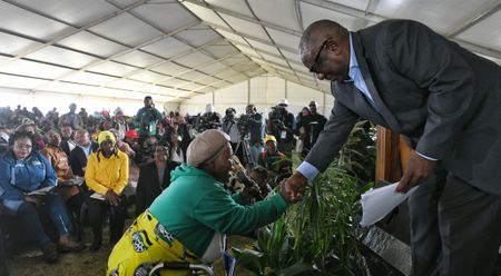 Ekurhuleni residents voice grievances to Ramaphosa at first GNU presidential imbizo