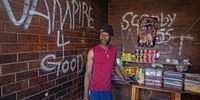 Families living in Joburg stadium trapped among rubbish and rats