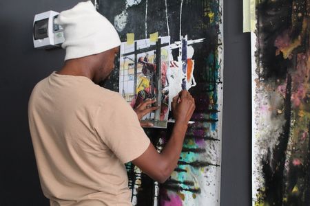 The eye of the storm — Mpho Machate works away from the noise