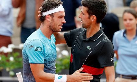 Djokovic stunned by Cecchinato as Keys, Stephens set-up all American semi