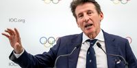 Candidate to the presidency of the International Olympic Committee (IOC) Sebastian Coe speaks during a press conference following a presentation before their fellow IOC members, on January 30, 2025 in Lausanne, Switzerland. Seven candidates compete in the election for the IOC presidency at the 143rd IOC Session held from 18 to 21 March 2025 in Greece. (Photo by Fabrice Coffrini - Pool/Getty Images)