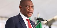 Deputy President Paul Mashatile at the Heritage Day celebrations at the Dysseldorp Sekonder Skool in Oudtshoorn, Western Cape
