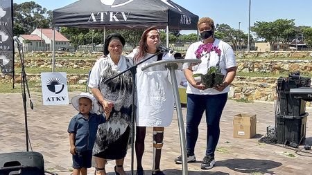Look out for telltale signs of gender-based violence, parents warned at Atlantis memorial for slain Charné Viljoen