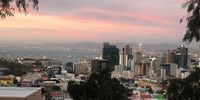 Bo Kaap and the City at Sunset. Photographer: John Hutchinson