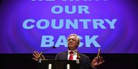 Davis attends the final ‘We Want Our Country Back’ public meeting of the EU Referendum campaign on June 20 2016 in Gateshead, England. (Photo: Jeff J Mitchell / Getty Images)