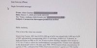 Adam Gaertner’s email misunderstands the scientific paper, published in 2005, from which he has copied. It is not a “coronavirus bioweapon production method”. Yet BizNews and Jeremy Nell misleadingly state: “Here we see a discussion, from 11 March 2020, in which they explain how the virus was created in Wuhan lab.” (Photo: Provided by GroundUp)