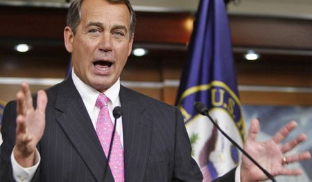 Boehner sees no progress in fiscal cliff talks