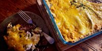 Tony Jackman’s chicken moussaka. (Photo: Tony Jackman)<br>