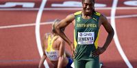 Caster Semenya of Team South Africa reacts following the Women's 5000m qualification on day six of the World Athletics Championships Oregon22 at Hayward Field on July 20, 2022 in Eugene, Oregon. (Photo: Hannah Peters/Getty Images for World Athletics)