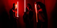 Lightsabers light up Comic Con Cape Town. Image: Comic Con Cape Town / photographer Matthew Ashley