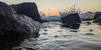 Sunrise at Sheffield Beach, KZN. Photographer: Roderick Pillay