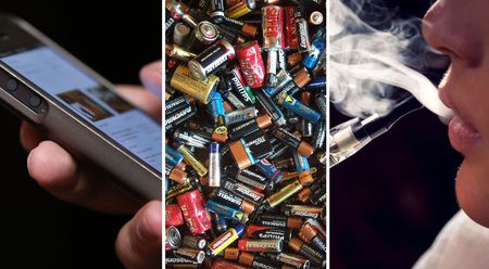 There are good reasons for recycling that old vape or iPhone lying in your drawer