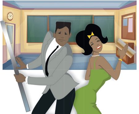 Old-school teachers might have been sadists wielding fan belts, but man did they have style