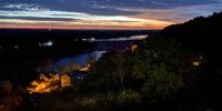 Dawn over the Loire river near Gennes France. Photographer. Sue Pritt