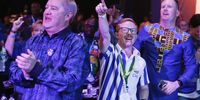 Francois Rodgers,Christopher Pappas and Dean Macpherson at the 2023 Democratic Alliance Federal Conference held at Gallagher Convention centre in midrand on 01 April 2023.Photo:Felix Dlangamandla