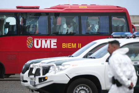 Evacuation flights leave Tenerife after cruise ship virus outbreak