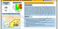 Garden Route severe weather
