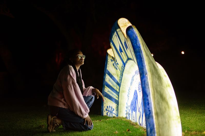 Spier Light Art reflects on South Africa’s past and present