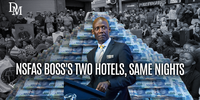 Watch – Inside NSFAS boss Mathebula’s R110,000-plus spending
