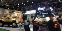Nurol Makina exhibits armoured vehicles at DSEI 2019. (Photo: Phil Miller)
