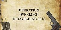 This internal FSS presentation on ‘Operation Overlord’ is emblazoned with images of army dog tags and a Glock pistol. Credit: OCCRP
