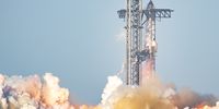 SpaceX Starship Flight 8 takes off from Orbital Launch Pad A at Boca Chica beach on March 06, 2025 in Boca Chica Beach, Texas. (Photo by Brandon Bell/Getty Images)