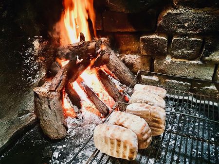 Smoke. Fire. Bread... roosterkoek