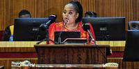 Dr. Constance Phophi Ramathuba elected as Premier of the Limpopo Province during the 7th Sitting of the Limpopo Provincial Legislature at the Lebowakgomo Legislative Chamber. 14/06/2024. (Photo: Jairus Mmutle / GCIS)