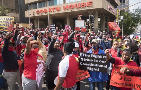 National strike: Cosatu hints at withholding electoral support for ANC