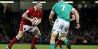 Ken Owens Captain of Wales with the ball during the Six Nations Rugby match between Wales and Ireland at Principality Stadium on February 04, 2023 in Cardiff, Wales. (Photo by Huw Fairclough/Getty Images)