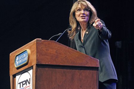 A tea-party made for Sarah Palin