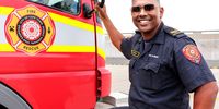 Ivor Parenzee, senior firefighter at Ottery Fire Station, Cape Town, has been in the service for 21 years, spending time at stations in Hout Bay, Gugulethu and Constantia. He described the job as a ‘roller coaster’, requiring individuals to adapt all the time. ‘This place has shaped me into someone I never thought I’d become… Hopefully, at the end of all this, we can sit back and know that we imparted some of our experience and our knowledge to the younger generation,’ he said. (Photo: Tamsin Metelerkamp)