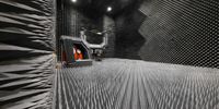 An anechoic chamber at the Samsung Electronics Co.'s headquarters in Suwon, South Korea, on Tuesday, June 13, 2023. Samsung Electronics will unveil its next generation foldable devices at the Galaxy Unpacked event in late July in Seoul. Photographer: SeongJoon Cho/Bloomberg via Getty Images