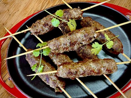 Lekker Brekker Monday: Moroccan beef koftas, a spicy breakfast treat