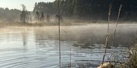 Toasty mornings on Lake Longmere, White River. Photographer: Ian Weir