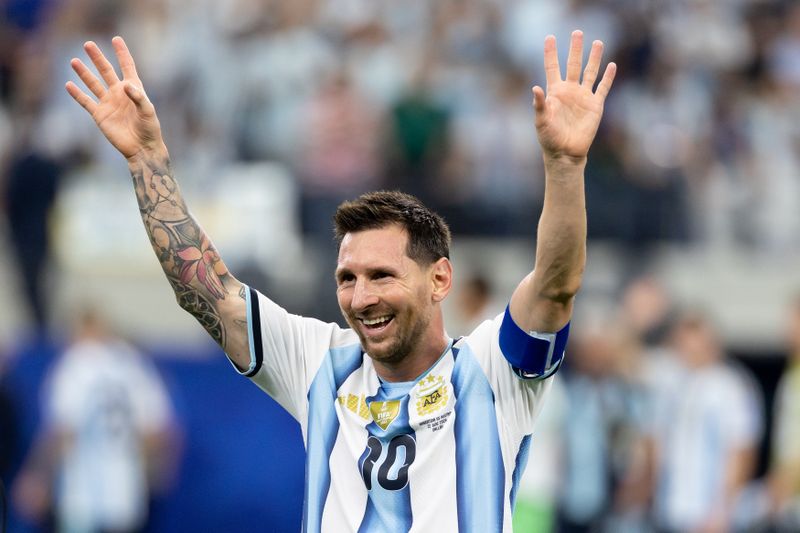 ‘Tired’ Messi celebrates goal-scoring record while Mbappé and Haaland star