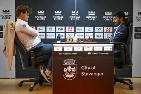 What's the point in standard chess, Carlsen wonders after table slam