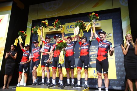 In Pictures: Boo for Froome as BMC take team time trial on stage three