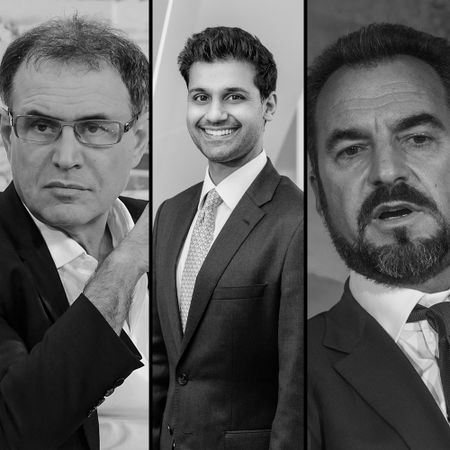 Colin Coleman, Pramol Dhawan and Nouriel Roubini
