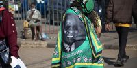 A Zuma supporter outside the Pietermaritzburg High Court on Tuesday 6 July 2021. (Photo: Leila Dougan)