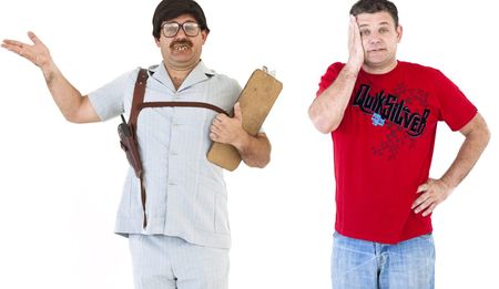 Before the Committie: Alan takes his comedy seriously