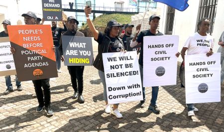 Under-fire civil society organisations unite for Joburg solidarity picket against ‘attacks’ and ‘misinformation’