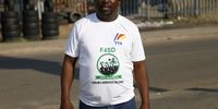 Abel Tau, The Transformation Alliance (TTA) president and Gauteng premier candidate for the Forum 4 Service Delivery party. 16 May 2024. (Photo: Felix Dlangamandla)