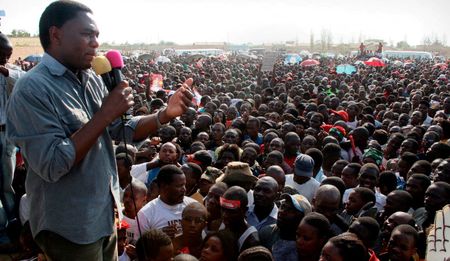 ‘The president wants to kill me’, says Zambian opposition leader, speaking from safe room