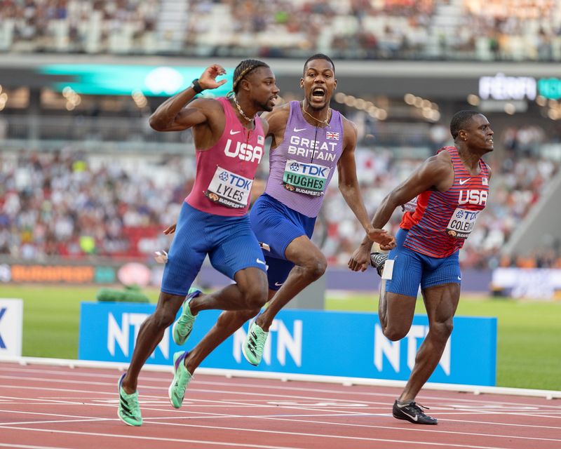 World Athletics Championships: American Noah Lyles storms to 100m world ...