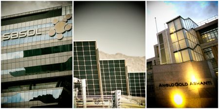 Anglo, AngloGold and Sasol strut their stuff on the decarbonisation catwalk