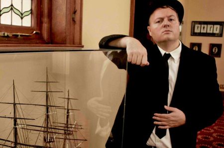 Brendan Jack: a funny man, even without the Bin Laden handbag-beard