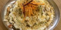 Samosa chaat. (Photo: Tony Jackman)