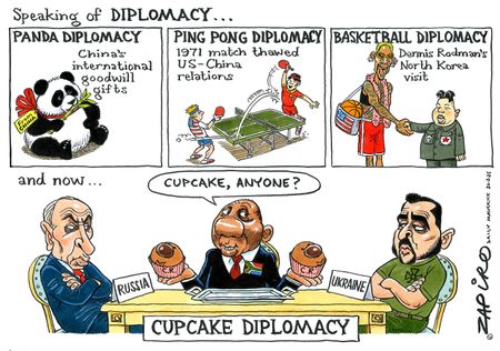 Speaking of diplomacy
