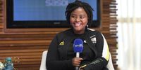 Team Psychologist, Dr Koketjo Tsebe during the SASOL Banyana Banyana Campaign Launch at The Venue Green Park on 03 May 2023 (Photo: Sydney Mahlangu/BackpagePix)